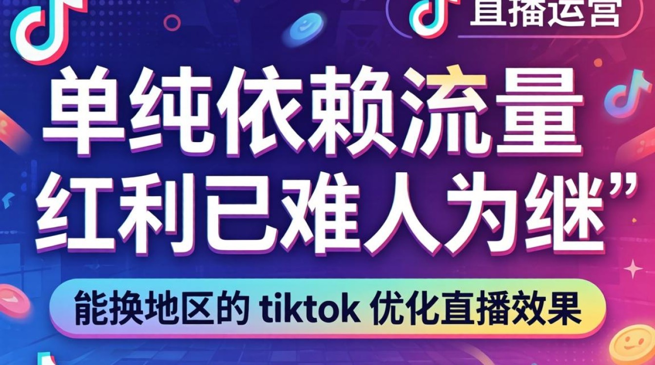 直播复盘 能换地区的tiktok 优化直播效果