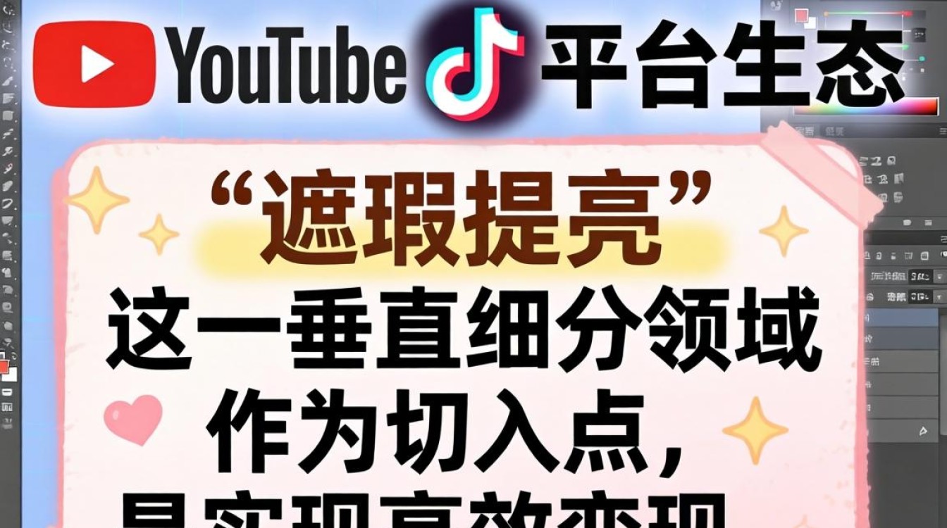 YouTube 遮瑕提亮 TikTok 如何变现