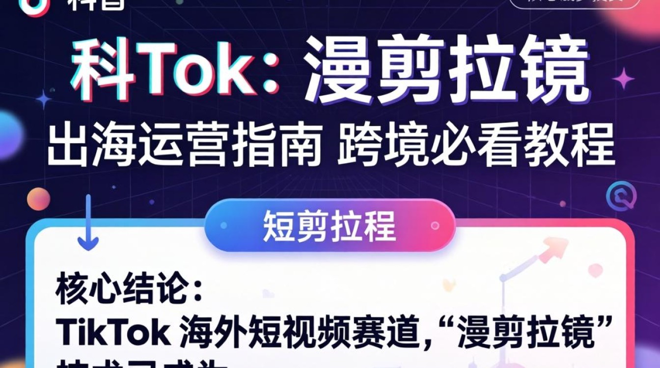 TikTok 漫剪拉镜 出海运营指南