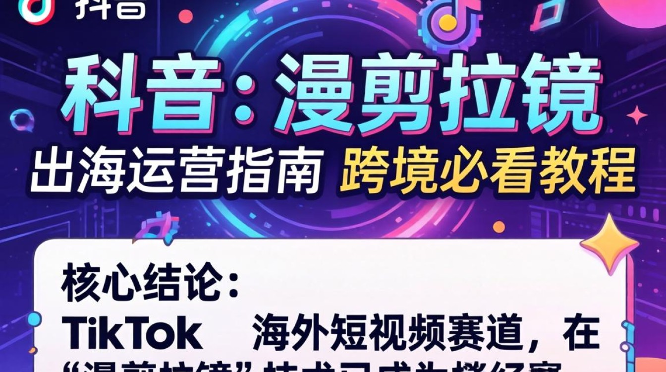 TikTok 漫剪拉镜 出海运营指南