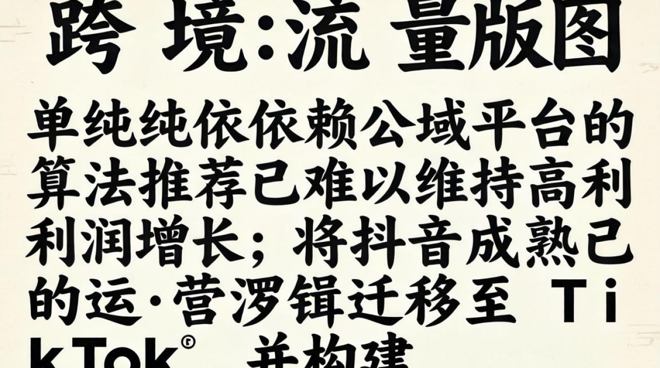 抖音 宝成闵俊tiktok 私域流量变现指南