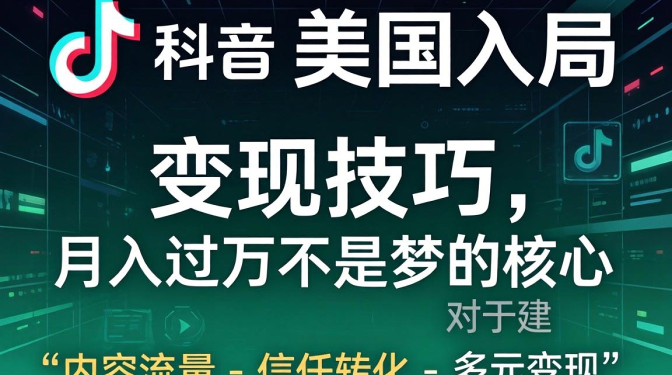 TikTok 美区入局 变现技巧
