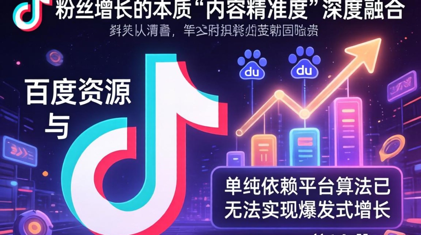 TikTok 百度资源粉丝增长运营秘籍
