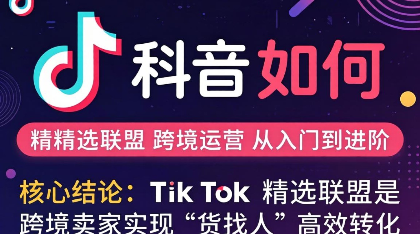TikTok 开通精选联盟流程及跨境运营入门进阶
