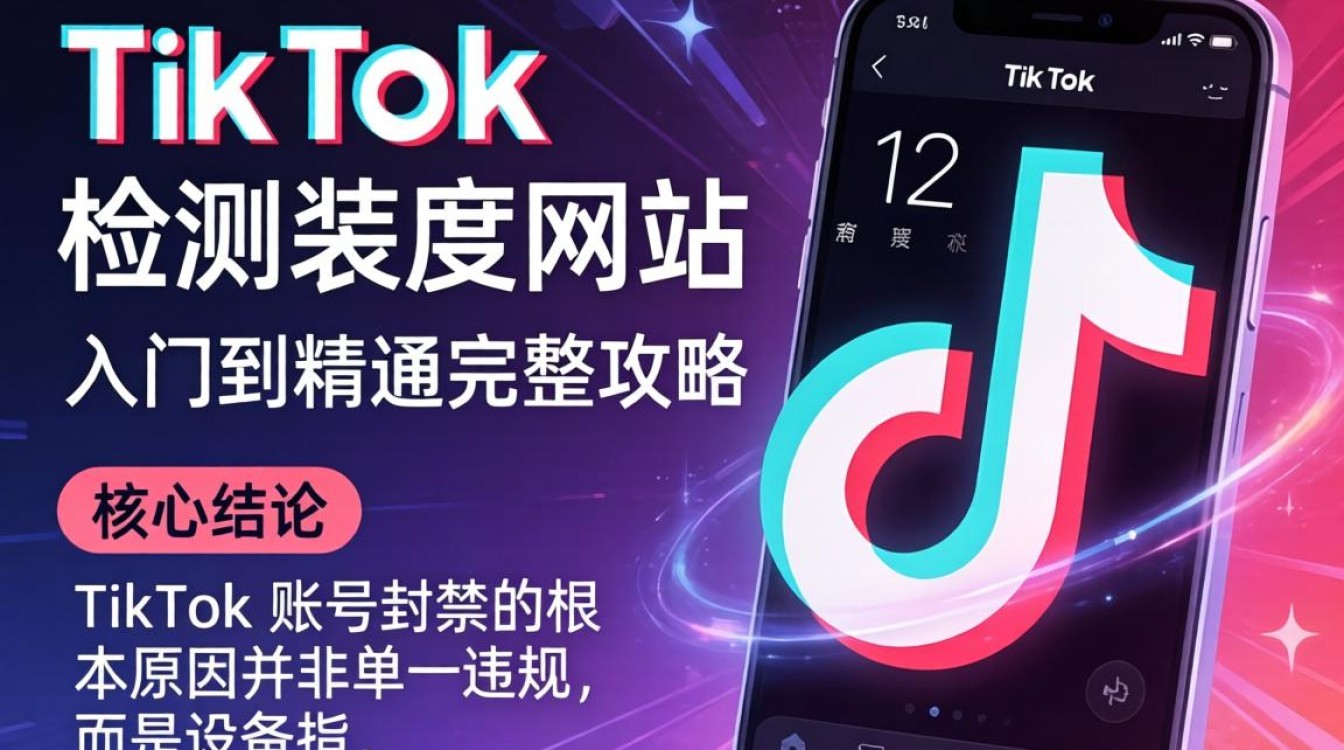 TikTok 检测伪装度网站 从入门到精通完整攻略