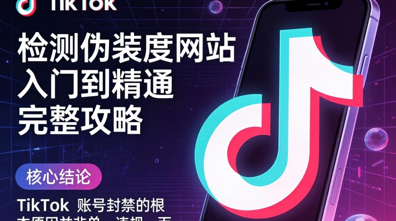 TikTok 检测伪装度网站 从入门到精通完整攻略