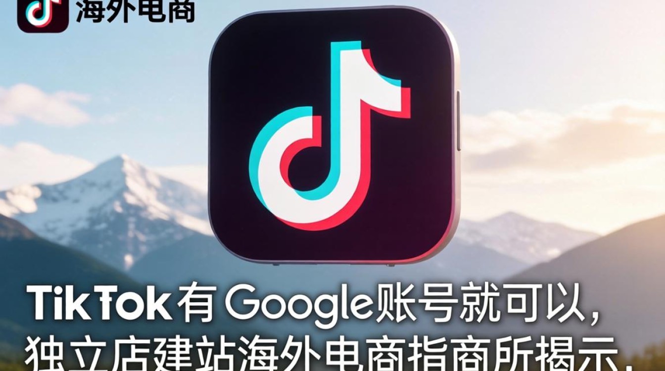 TikTok 有谷歌账号就能 独立站建站海外电商指南