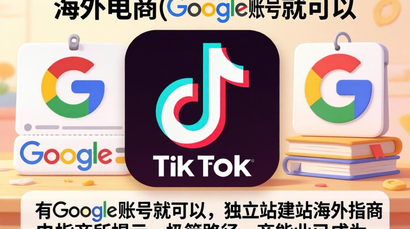 TikTok 有谷歌账号就能 独立站建站海外电商指南