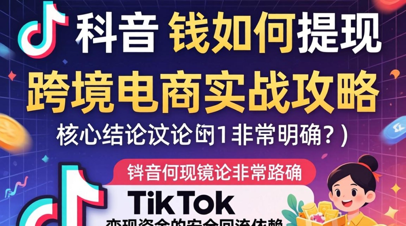 TikTok 提现教程与跨境电商实战攻略