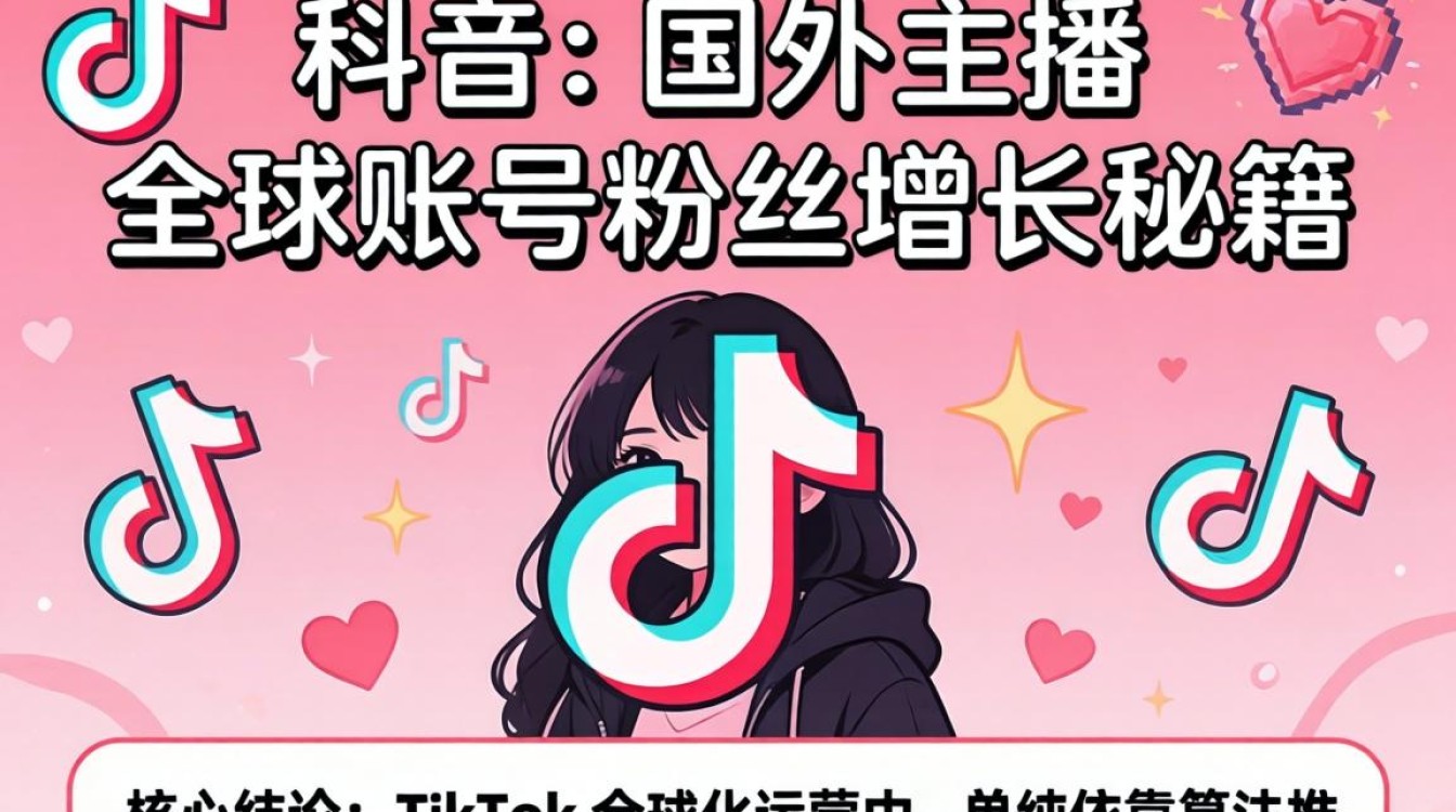 TikTok 选国外主播 全球账号粉丝增长秘籍,怎么选择海外网红带货,TikTok 涨粉技巧 TikTok 选国外主播 全球账号粉丝增长秘籍
