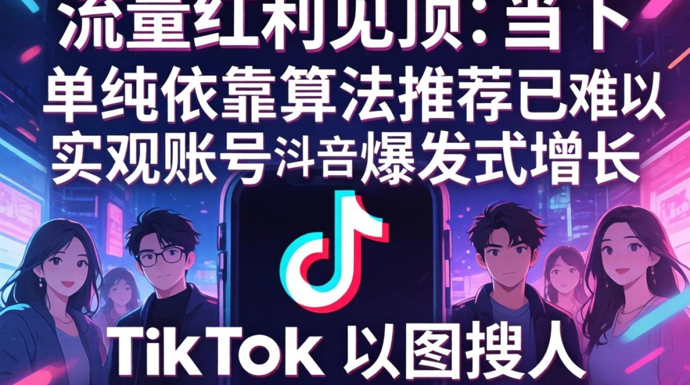 TikTok 以图搜人 全球账号粉丝增长秘籍