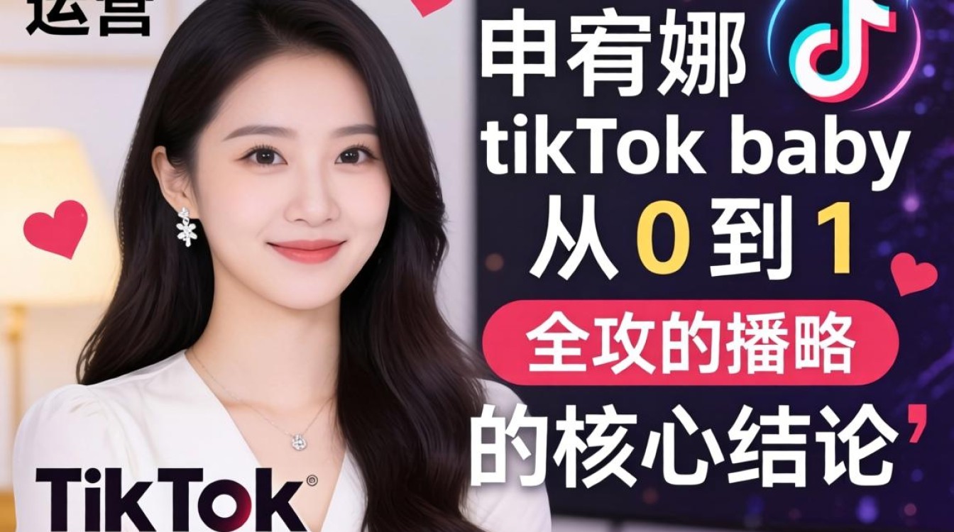 直播运营申宥娜tiktok baby从0到1全攻略怎么做