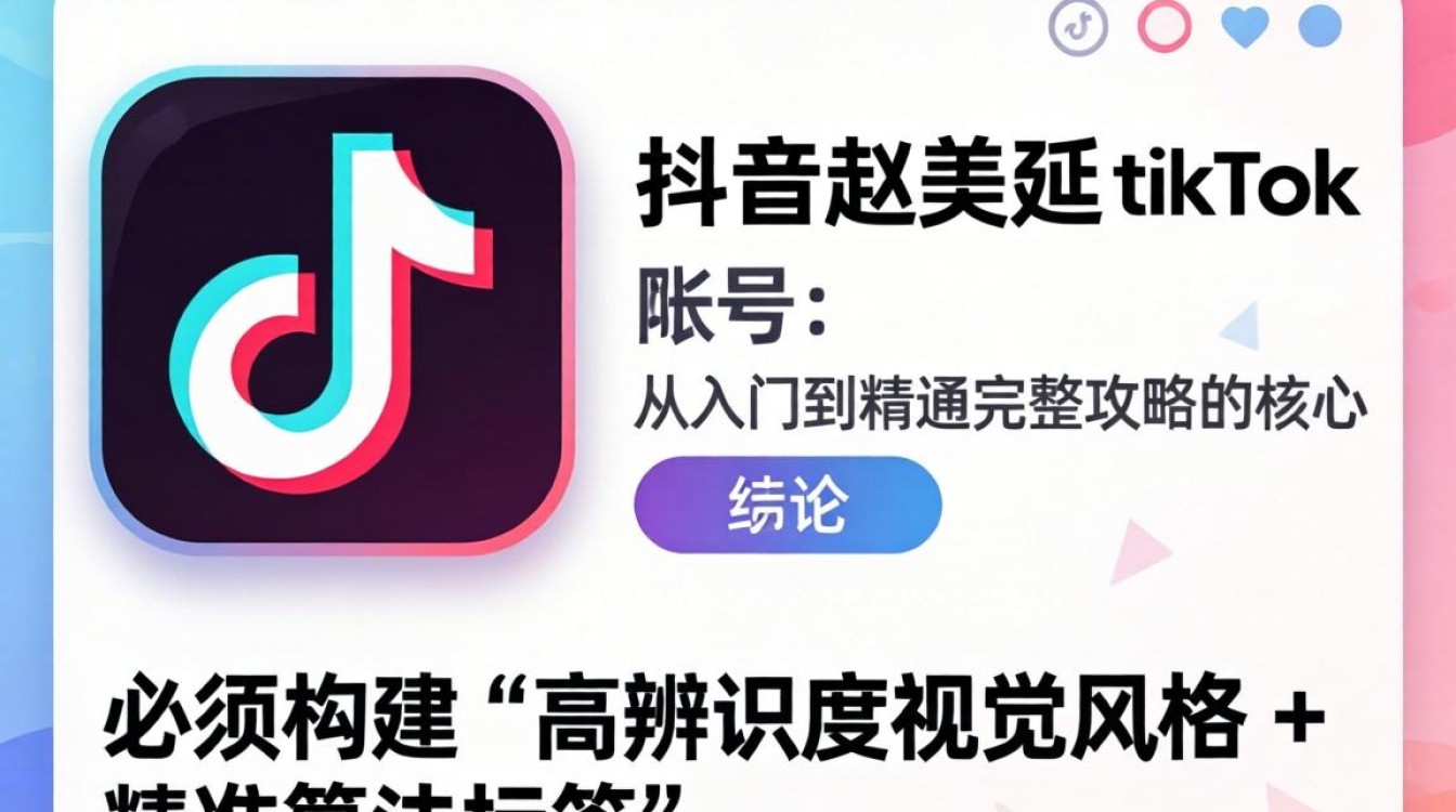 抖音 赵美延tiktok账号 从入门到精通完整攻略
