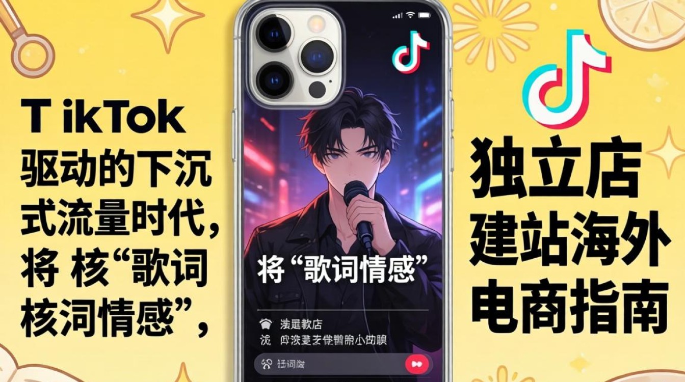 TikTok 歌词手机壳教程怎么做?独立站建站海外电商指南 TikTok 歌词手机壳教程怎么做