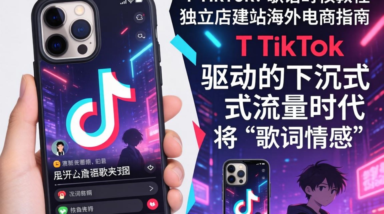 TikTok 歌词手机壳教程怎么做?独立站建站海外电商指南 TikTok 歌词手机壳教程怎么做