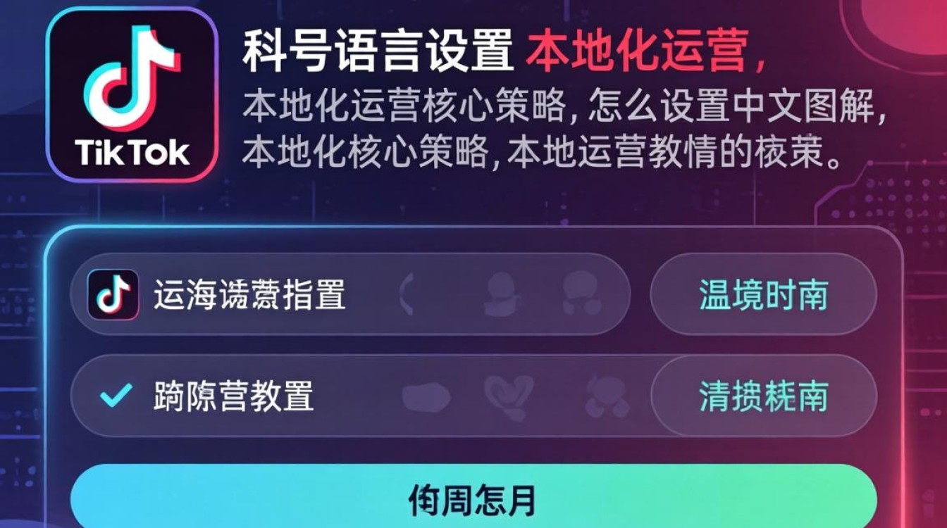 TikTok 怎么设置中文图解 出海运营指南,跨境必看教程 TikTok 怎么设置中文图解 出海运营指南