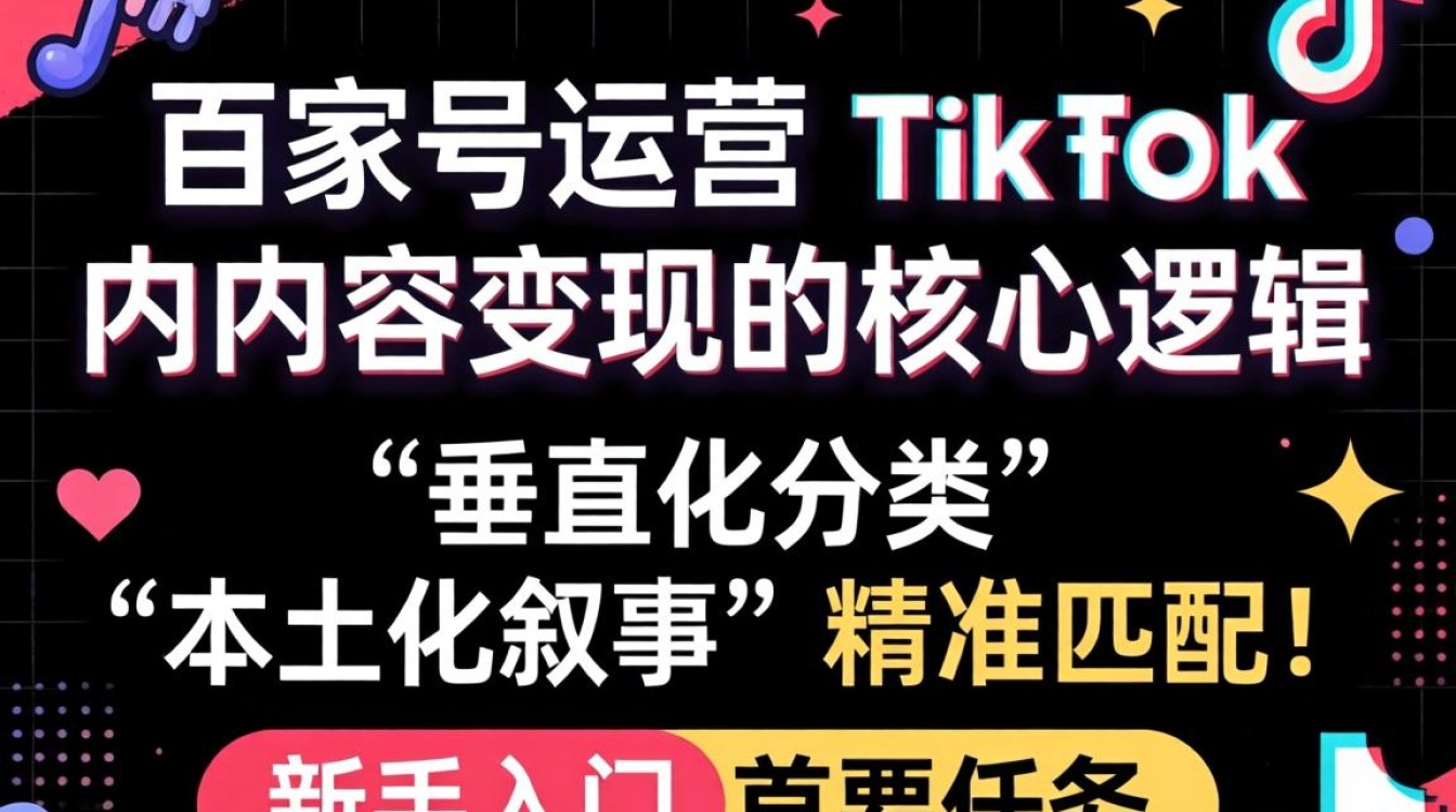 百家号 怎么设置tiktok分类内容 变现方法新手入门 百家号 怎么设置tiktok分类内容 变现方法新手入门