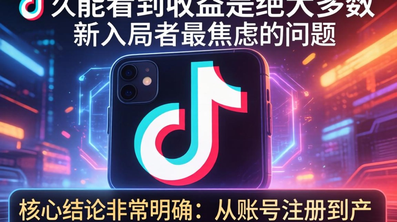 TikTok 多久能看到收益 运营实操教程