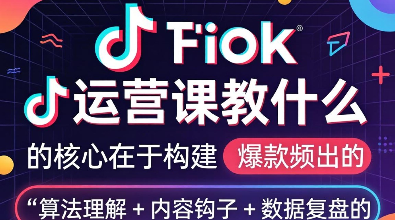 TikTok 运营课程教什么 内容创作技巧,爆款频出 TikTok 运营课程教什么 内容创作技巧