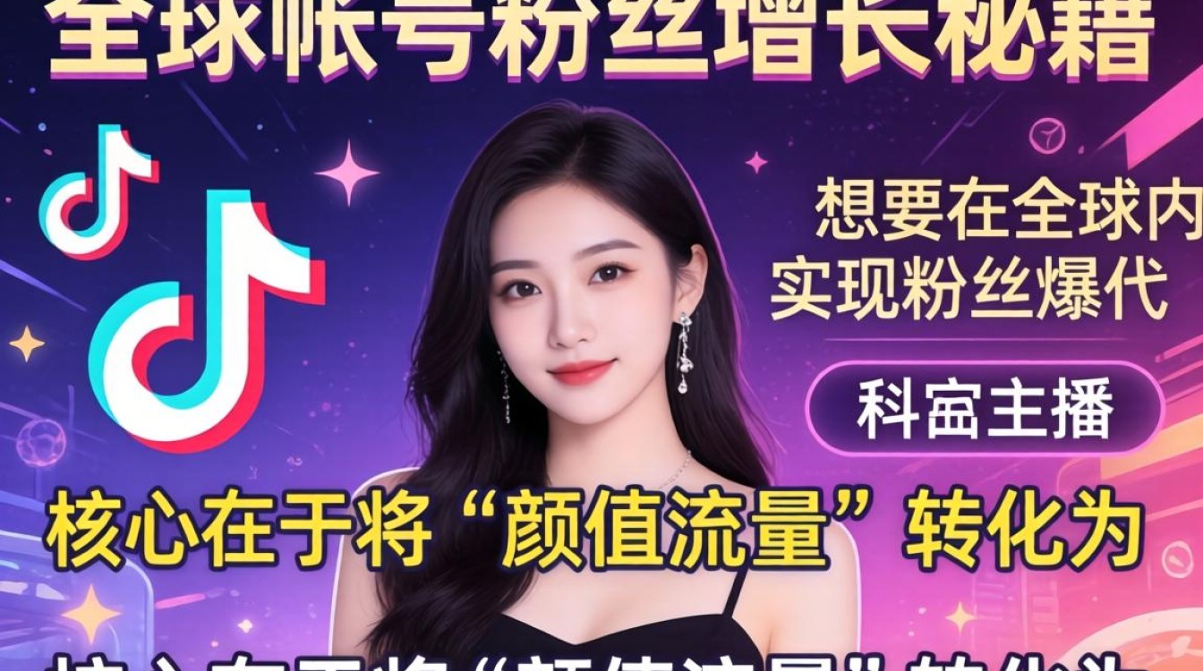 TikTok 里面的美女主播 全球账号粉丝增长秘籍