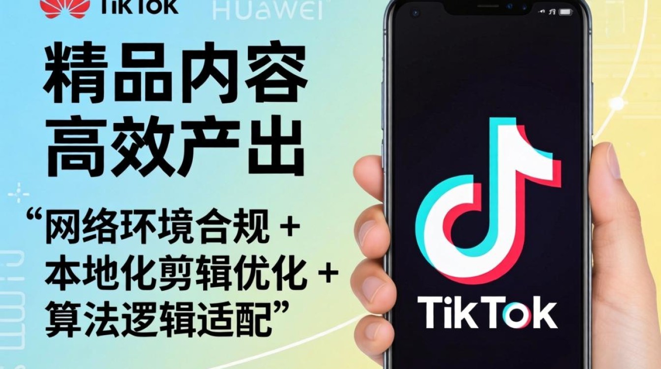 视频剪辑 华为手机如何打开tiktok 精品内容打造