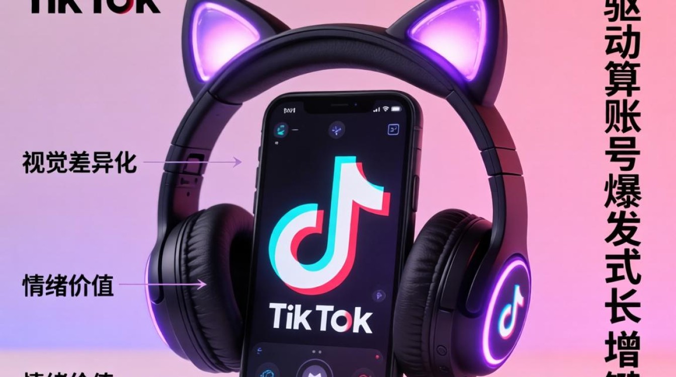TikTok 猫耳耳机灯 粉丝增长运营秘籍