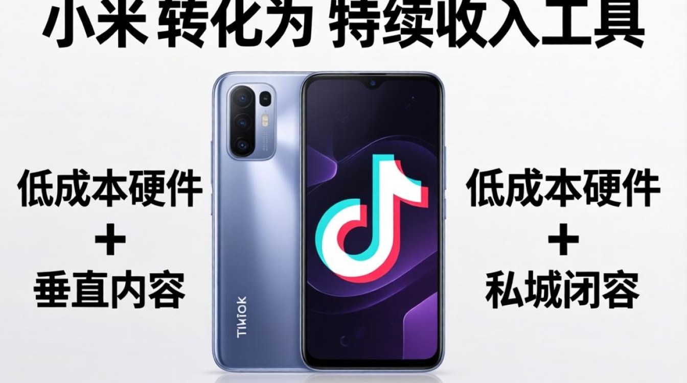 小米手机怎么转 TikTok?私域变现与持续收入打造 小米手机怎么转 TikTok