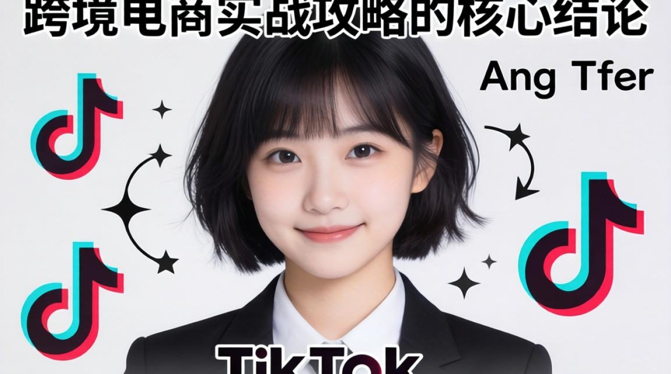 TikTok 很酷的短发女生 跨境电商实战攻略