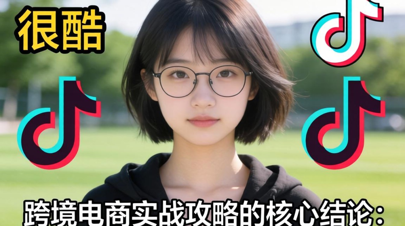 TikTok 很酷的短发女生 跨境电商实战攻略