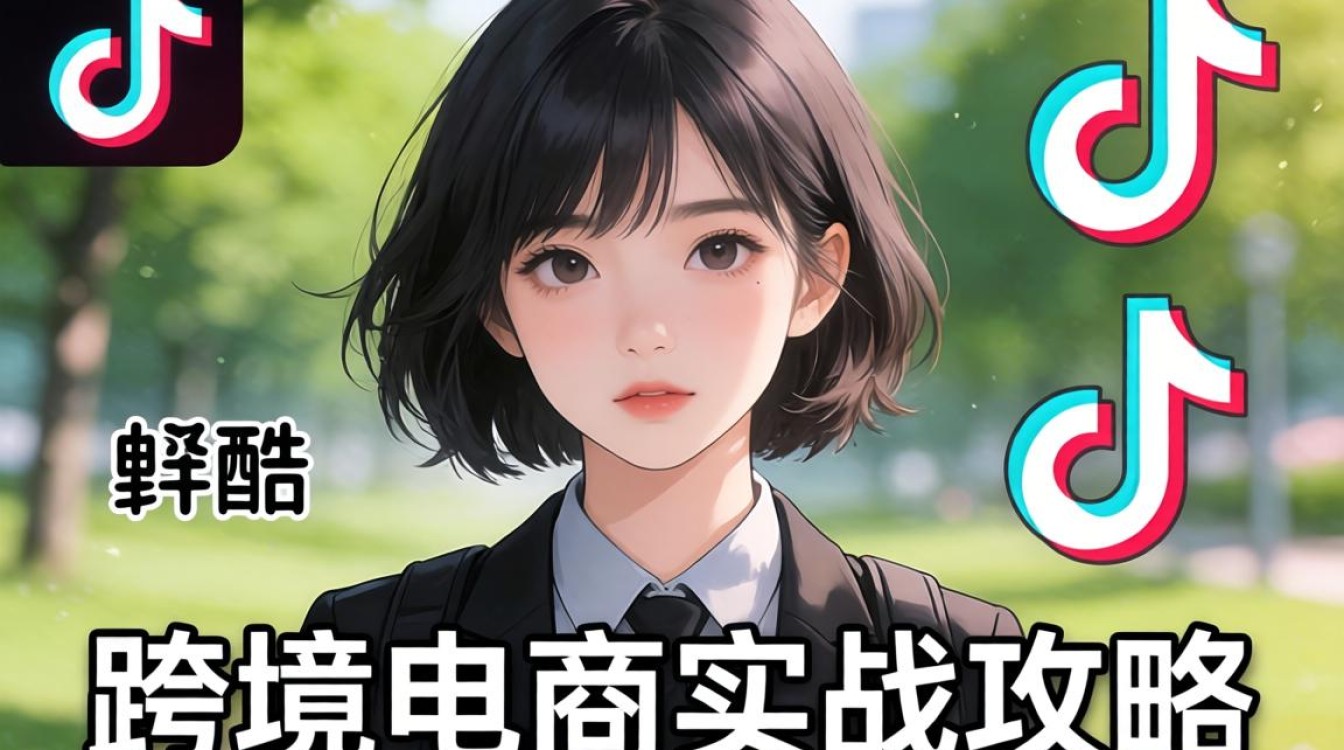 TikTok 很酷的短发女生 跨境电商实战攻略