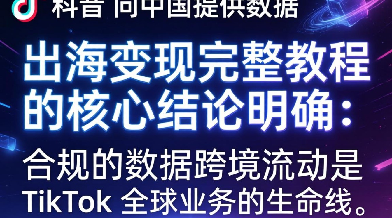 TikTok 向中国提供数据 出海变现完整教程