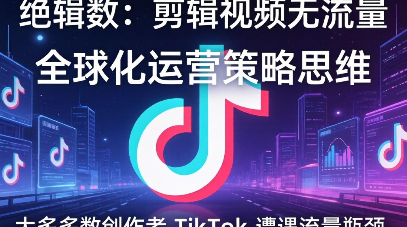 TikTok 剪辑视频无流量 全球化运营策略思维