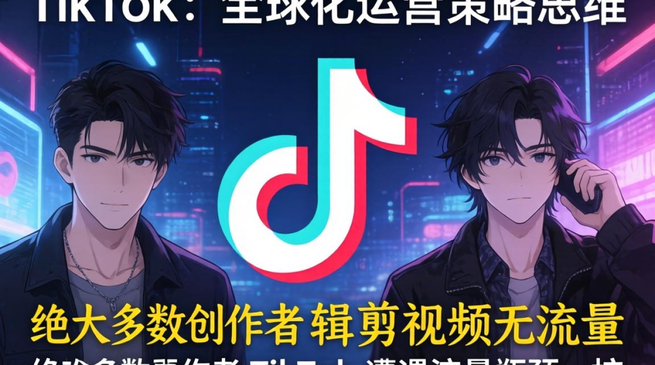 TikTok 剪辑视频无流量 全球化运营策略思维