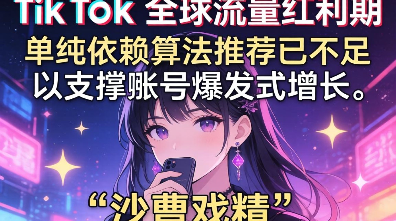 TikTok 沙雕戏精 全球账号粉丝增长秘籍