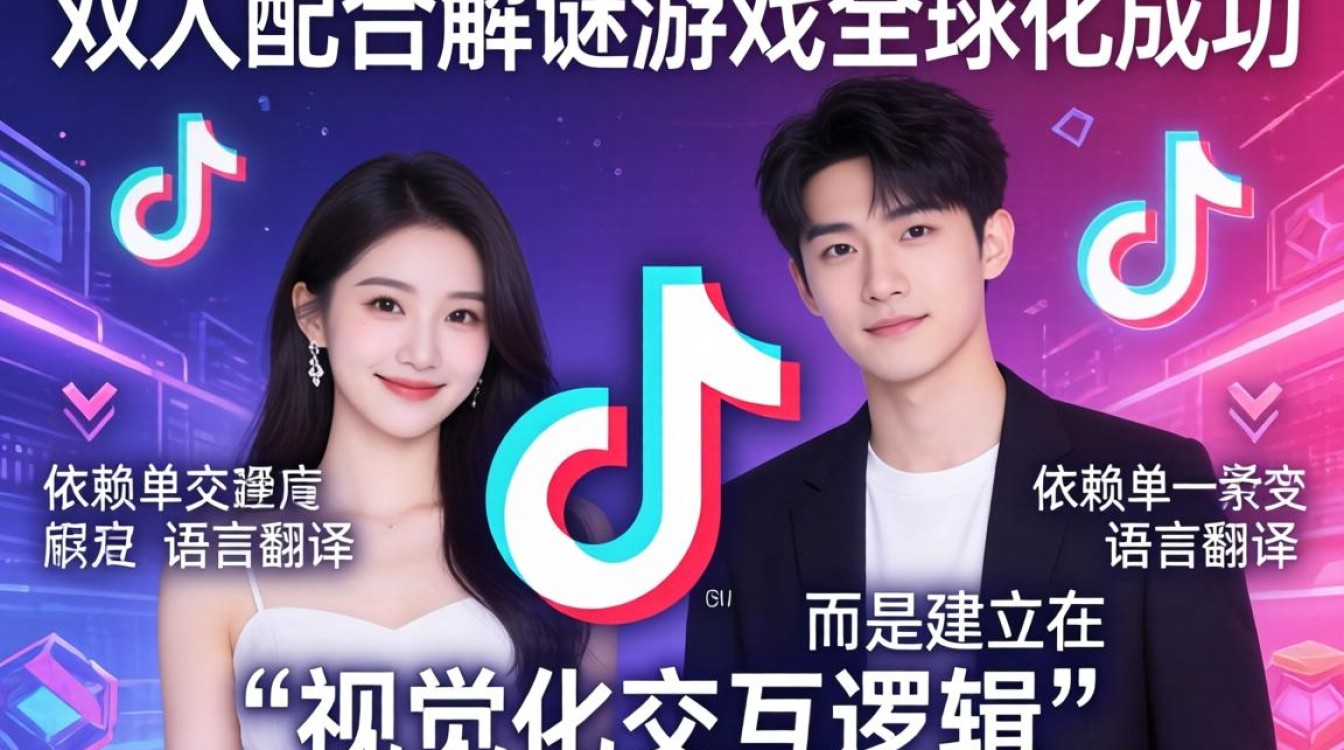 TikTok 双人配合解谜游戏 全球化运营策略思维