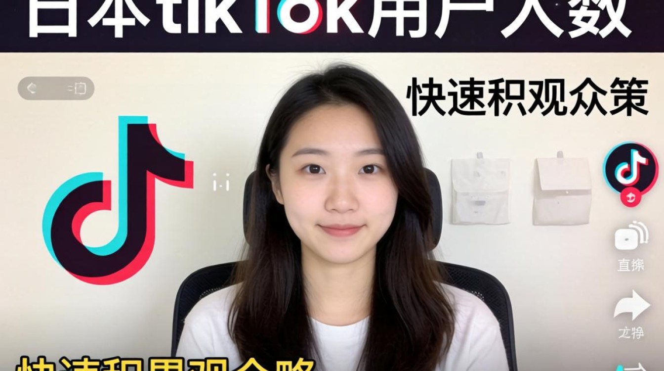 直播引流 日本的tiktok用户人数 快速积累观众