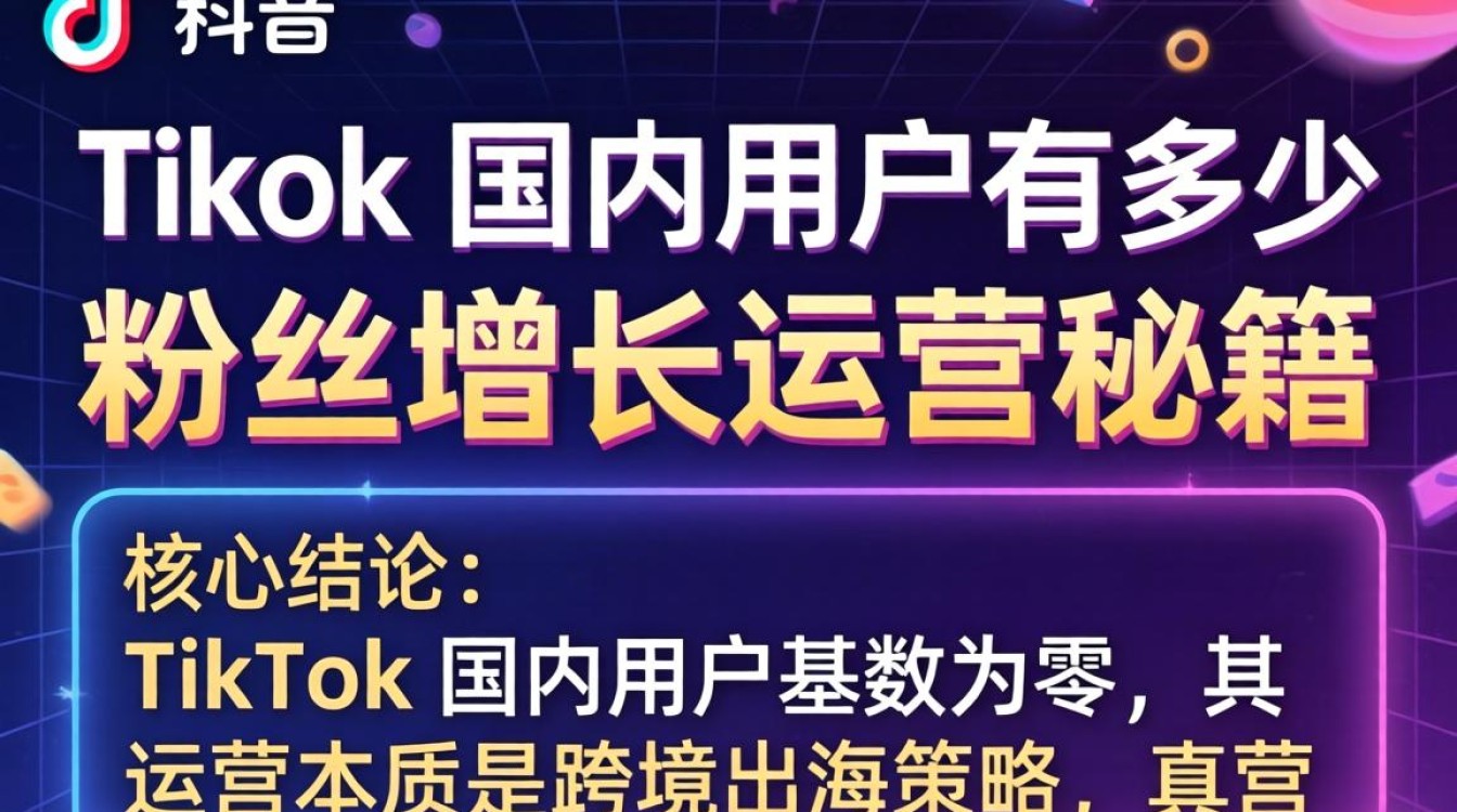 TikTok 国内用户有多少 粉丝增长运营秘籍
