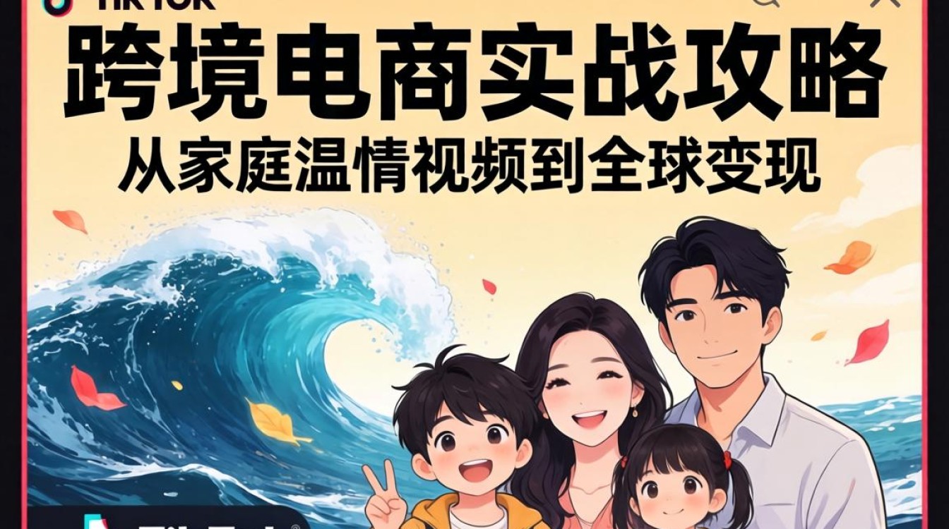 TikTok 孩子和爸妈跳舞 跨境电商实战攻略