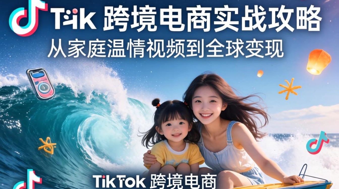 TikTok 孩子和爸妈跳舞 跨境电商实战攻略