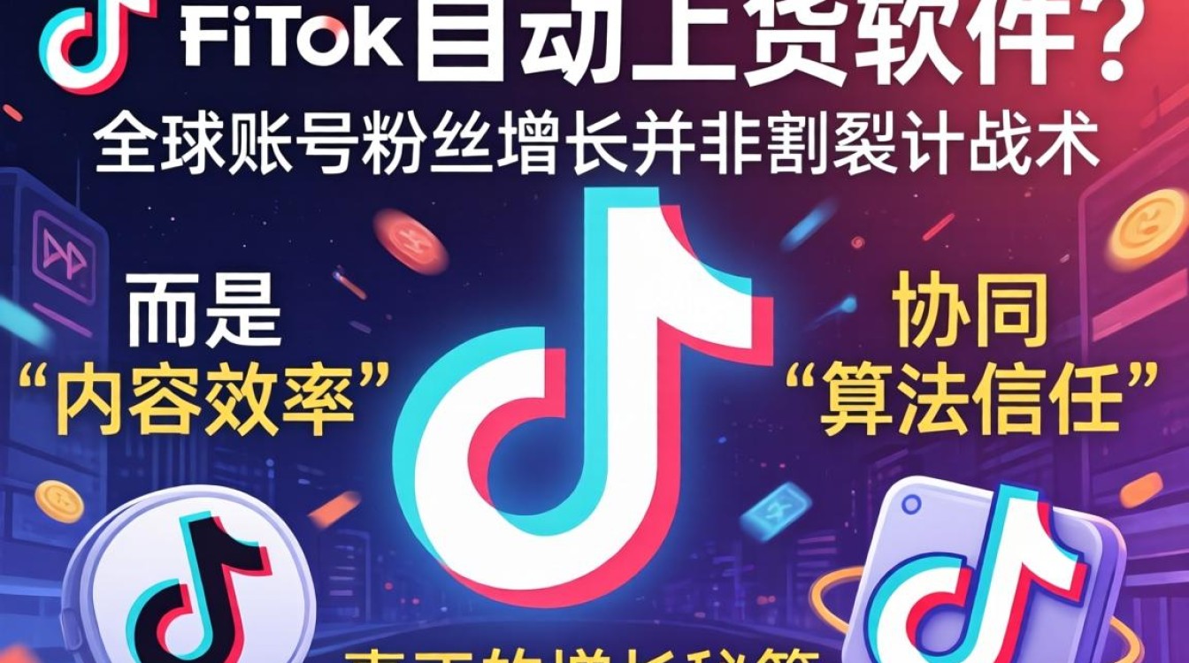 TikTok 自动上货软件 全球账号粉丝增长秘籍