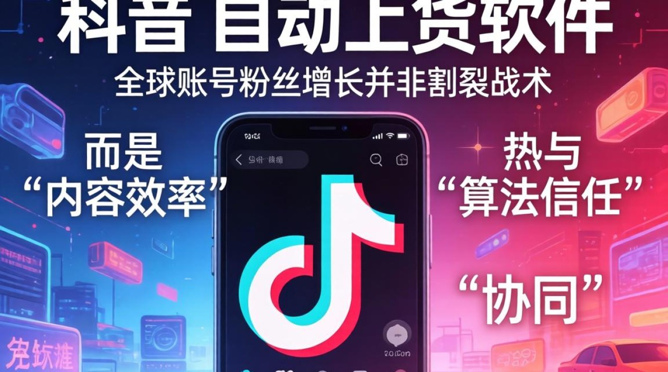 TikTok 自动上货软件 全球账号粉丝增长秘籍