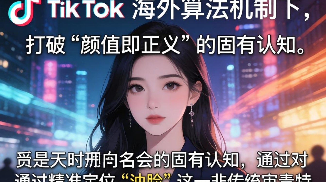 算法分析 海外tiktok油脸女神 获取更多流量