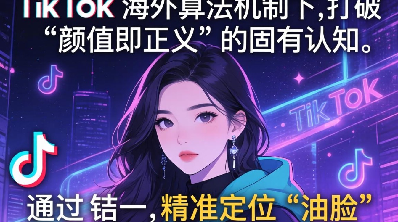 算法分析 海外tiktok油脸女神 获取更多流量