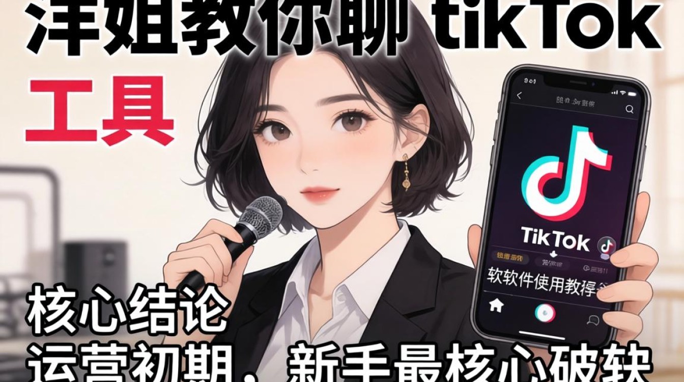 新手工具 洋姐教你聊tiktok 软件使用教程